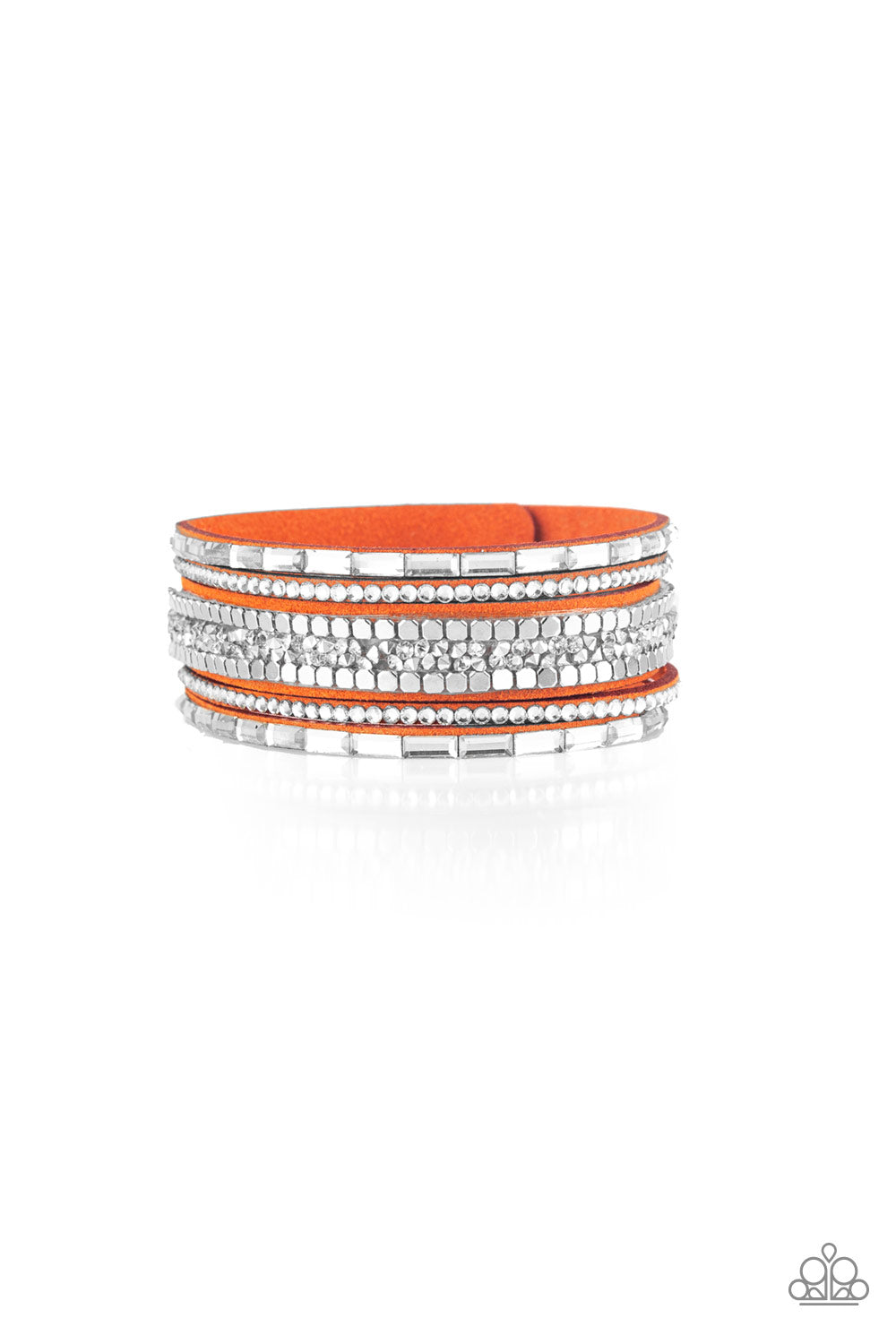 Rebel In Rhinestones - Orange (B991)