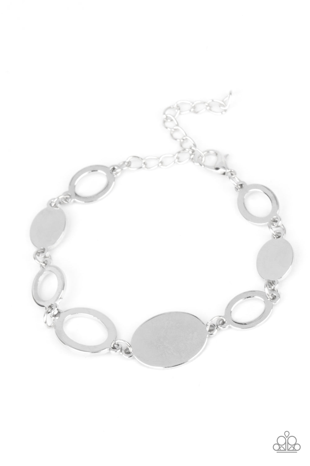 OVAL and Out - Silver (B1224)