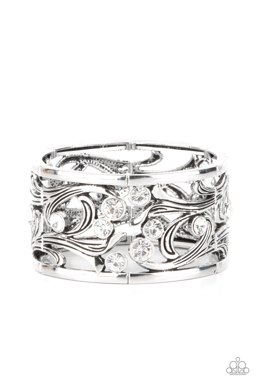 Garden Masquerade - White (B156)