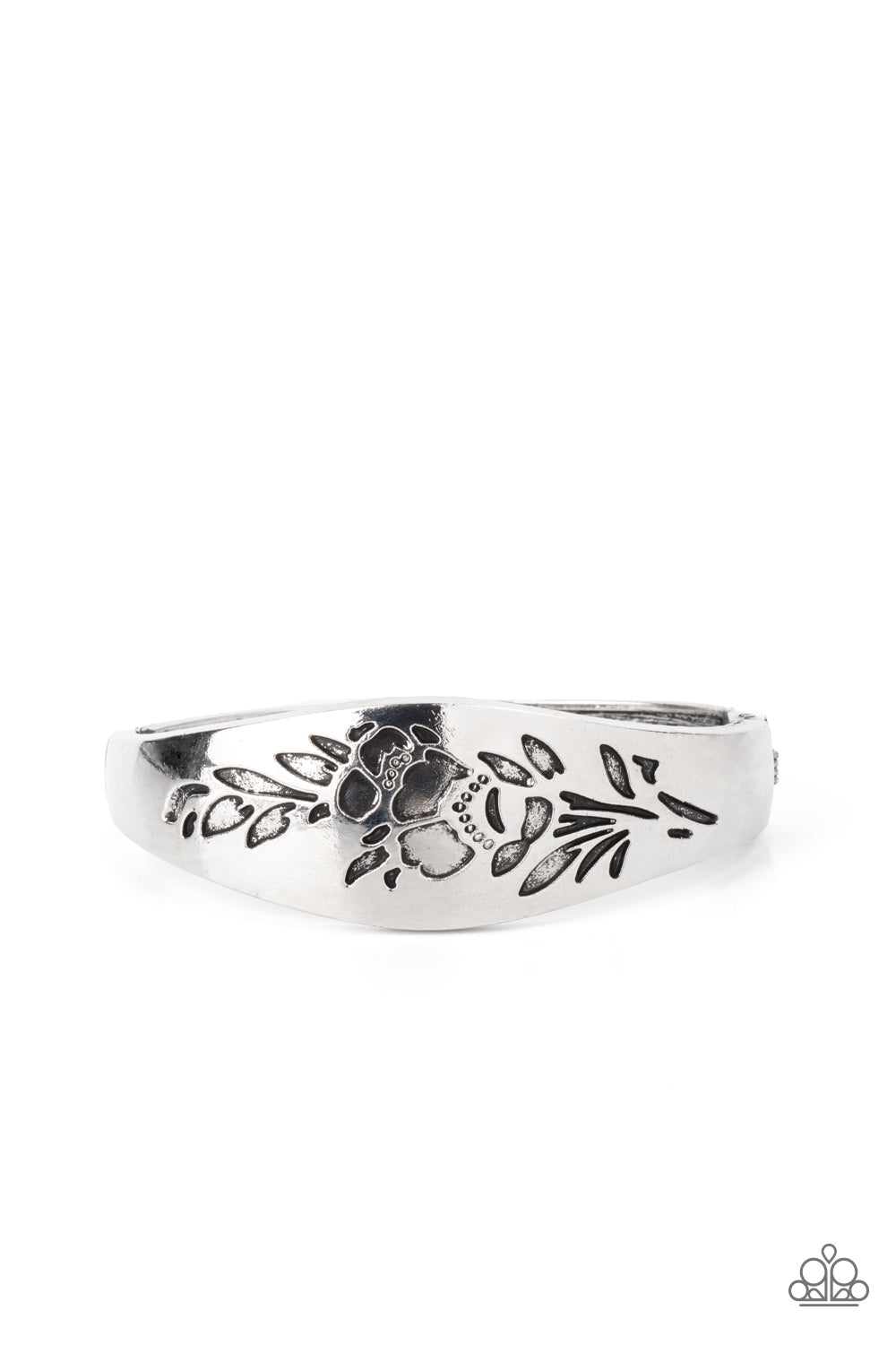 Fond of Florals - Silver (B1178)