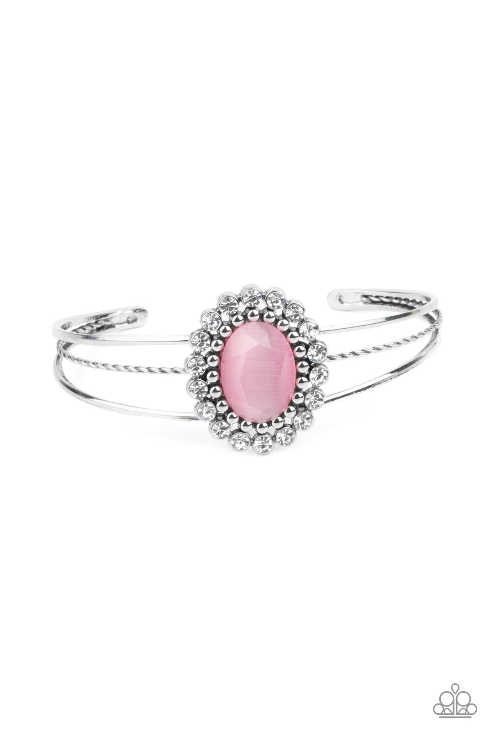 Prismatic Flower Patch - Pink (B1055)