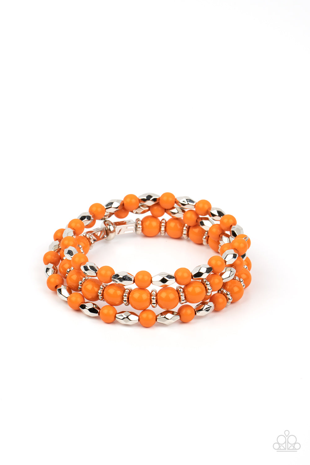 Colorfully Coiled - Orange (B965)