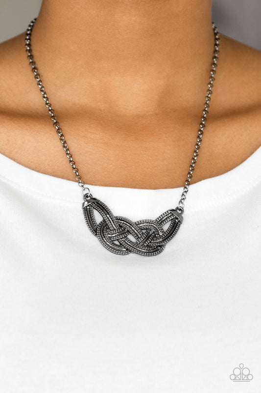 Nautically Naples - Black/gunmetal (N0792)