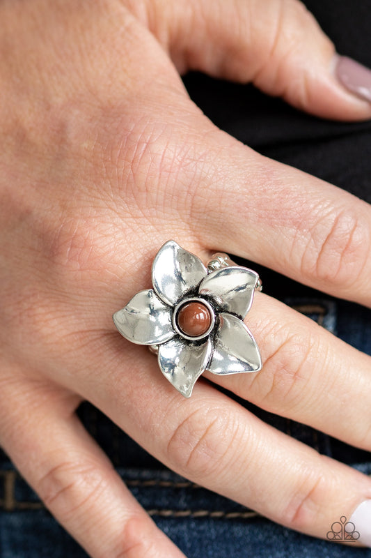 Ask For Flowers - Brown (R302)