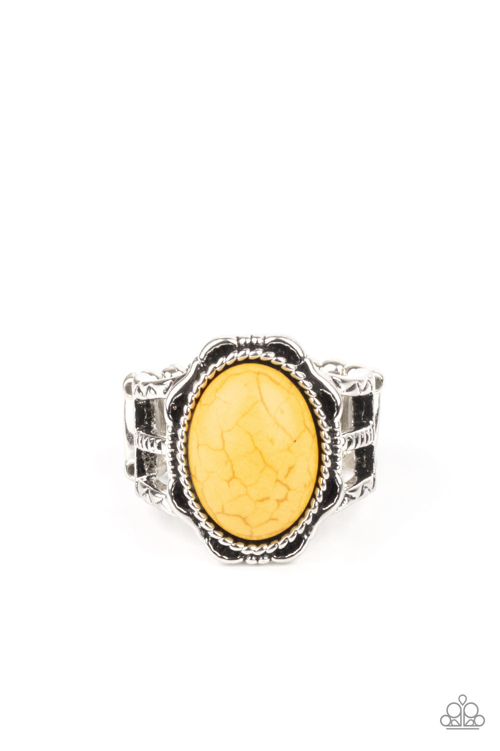 Flowering Dunes - Yellow (R964)