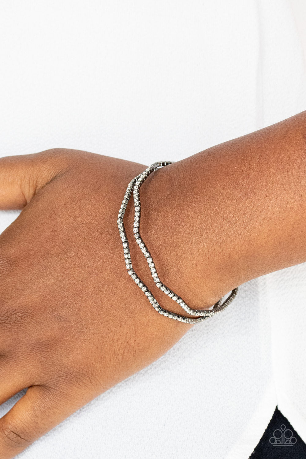 Delicate Dazzle - Black/gunmetal (B719)