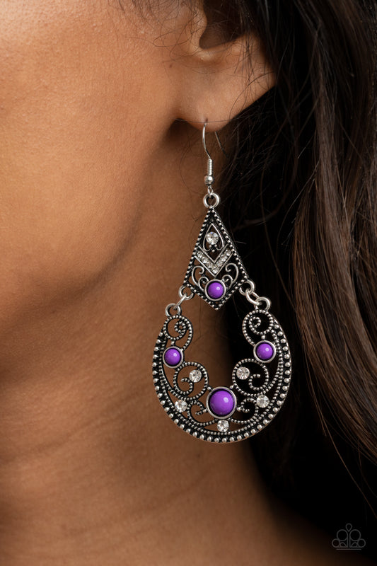 Bohemian Ball - Purple (E1027)