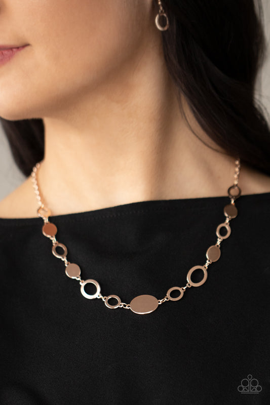Working OVAL-time - Rose Gold (N0934)