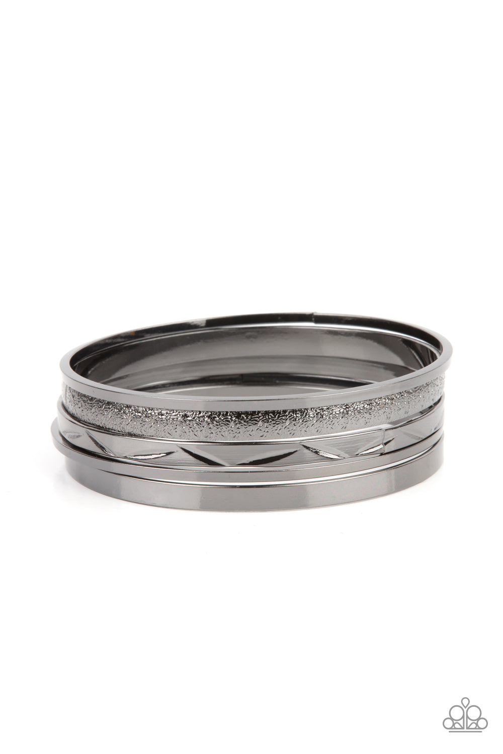 Stackable Style - Black/gunmetal (B744)
