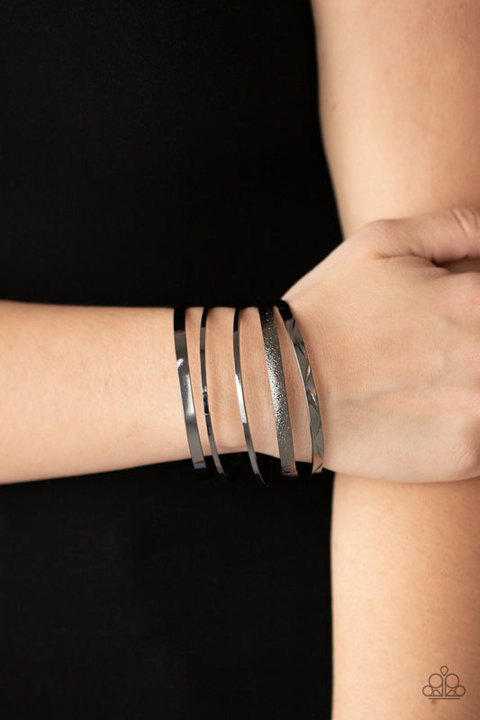 Stackable Style - Black/gunmetal (B744)