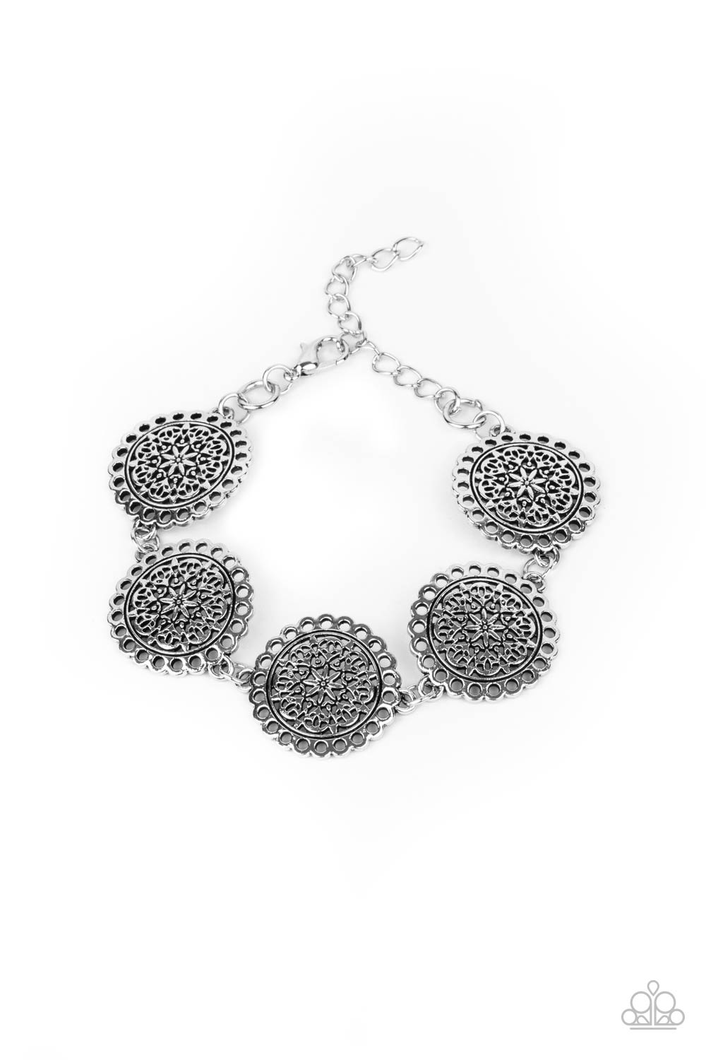 Garden Gate Glamour - Silver (B1183)
