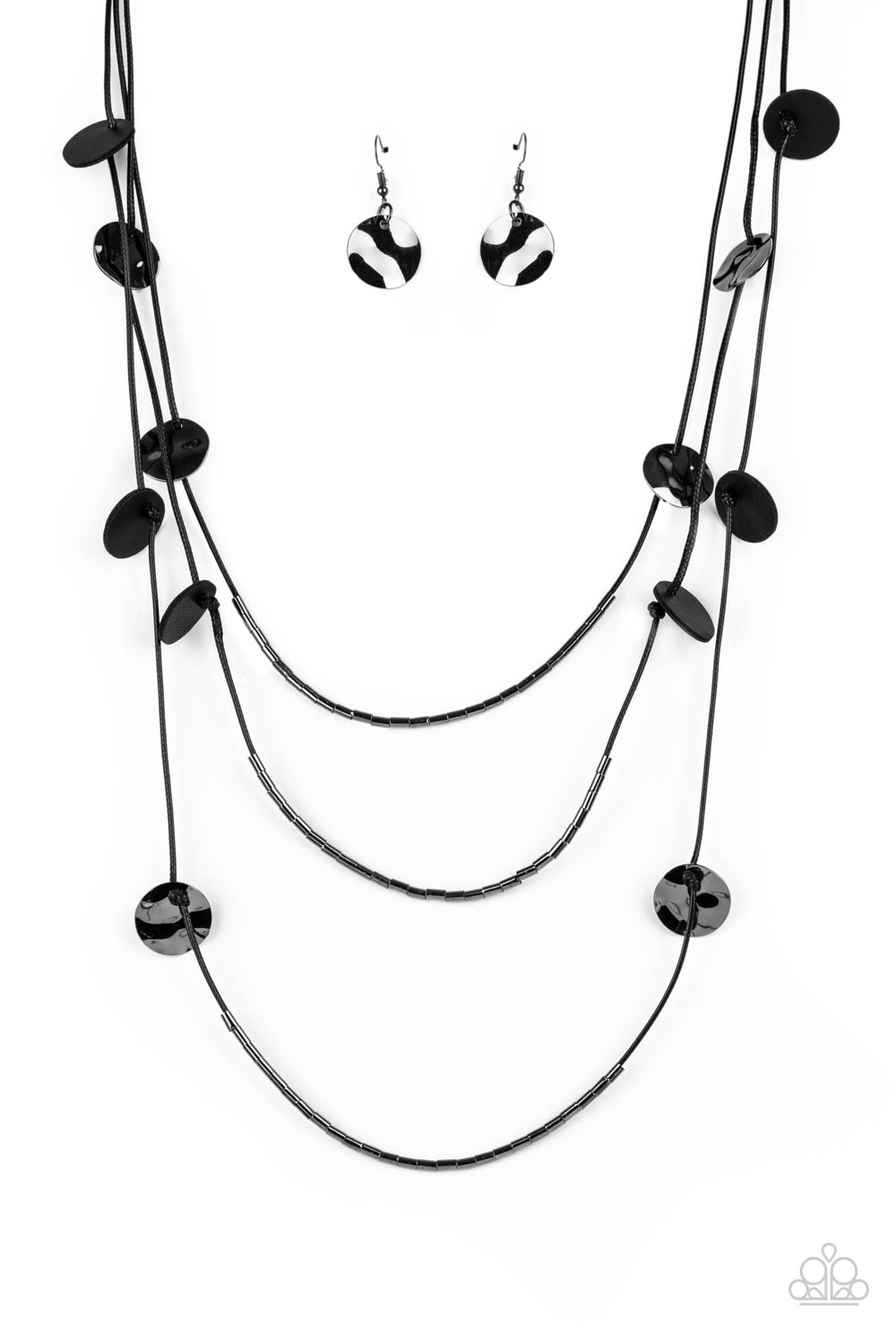 Alluring Luxe - Black & Gunmetal (N0100)