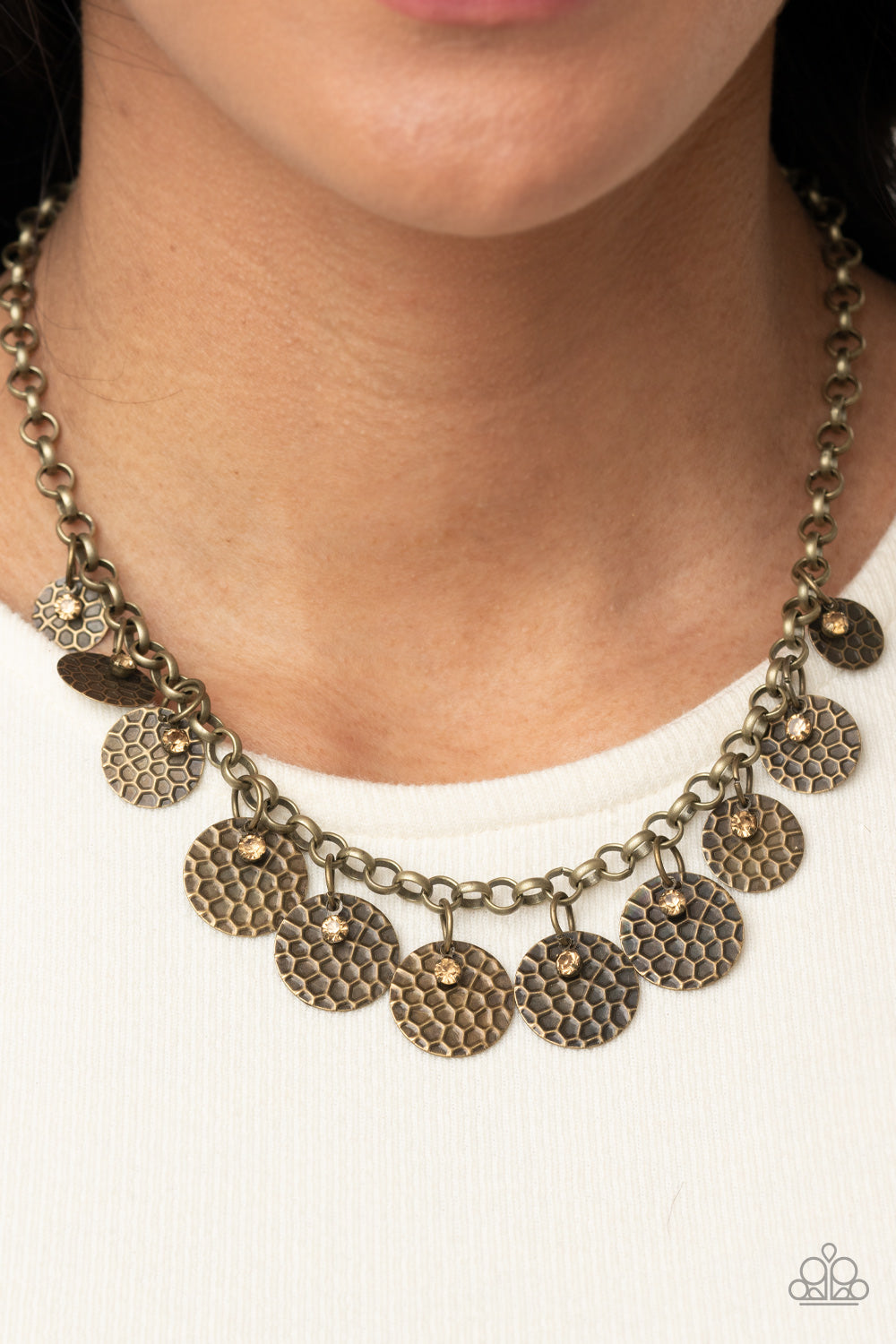 Delightfully Dappled - Brass (N0441)