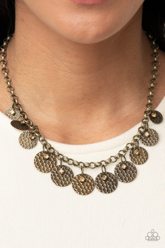 Delightfully Dappled - Brass (N0441)