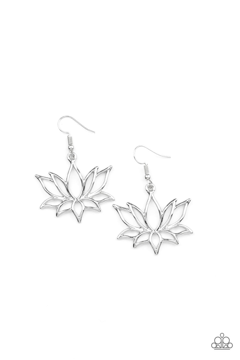 Lotus Ponds - Silver (E1132)
