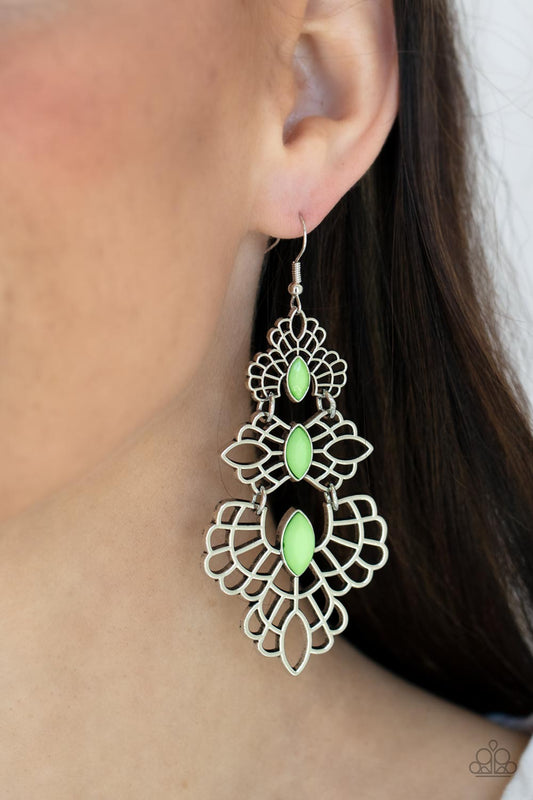 Flamboyant Frills - Green (E824)