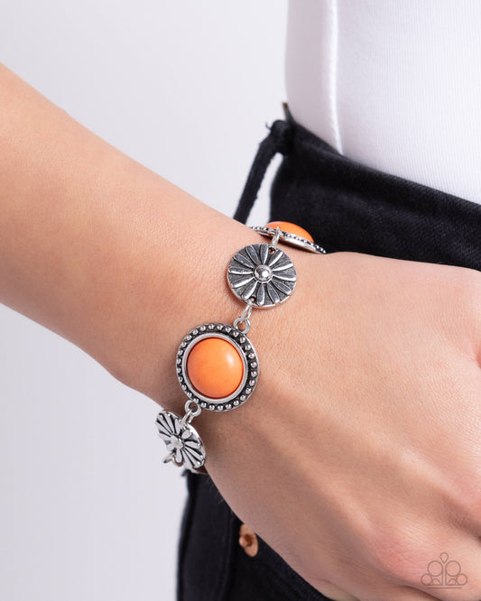 Fredonia Flower Patch - Orange (B972)