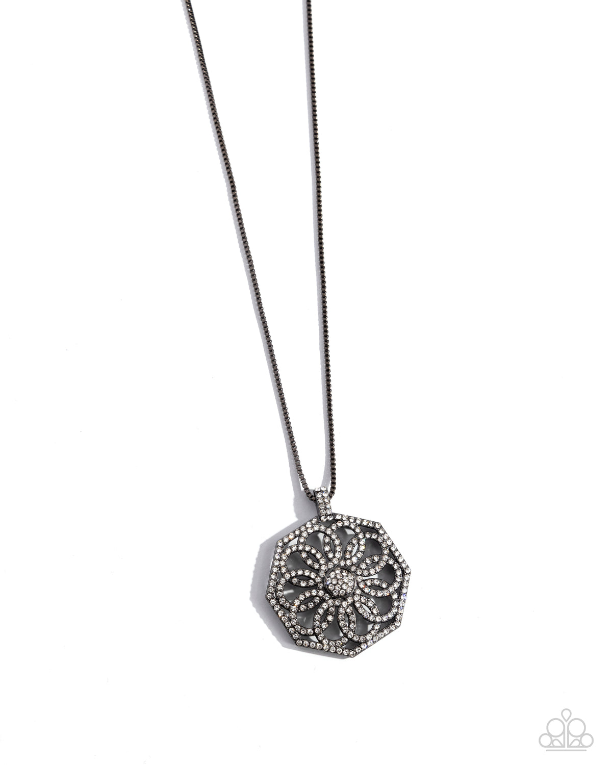 Botanical Bling - Black/gunmetal