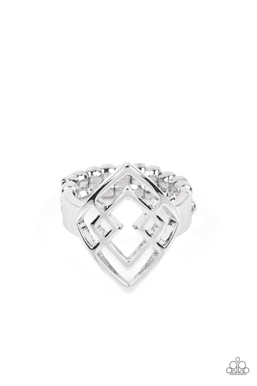 Diamond Duo - Silver (R806)