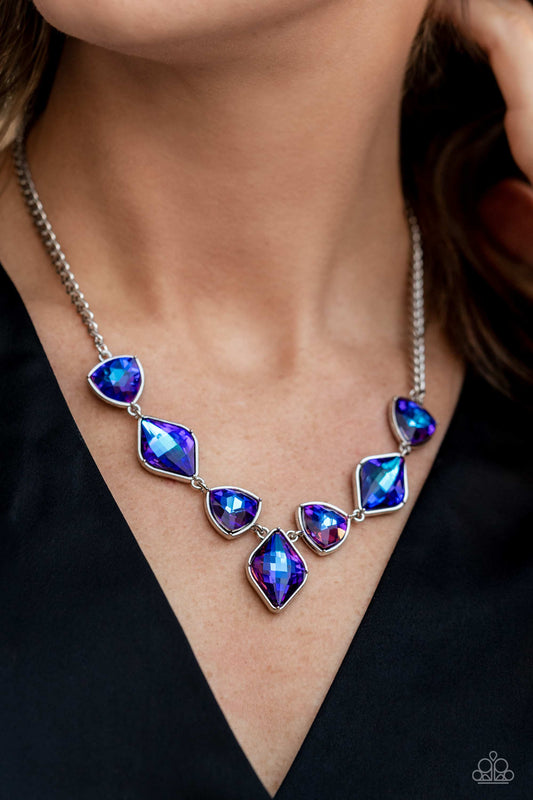 Glittering Geometrics - Purple (N1165)