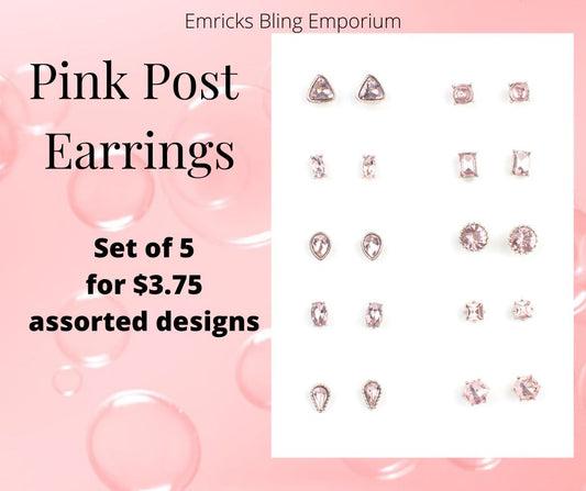 Starlet Shimmer - Earring Kit Pink