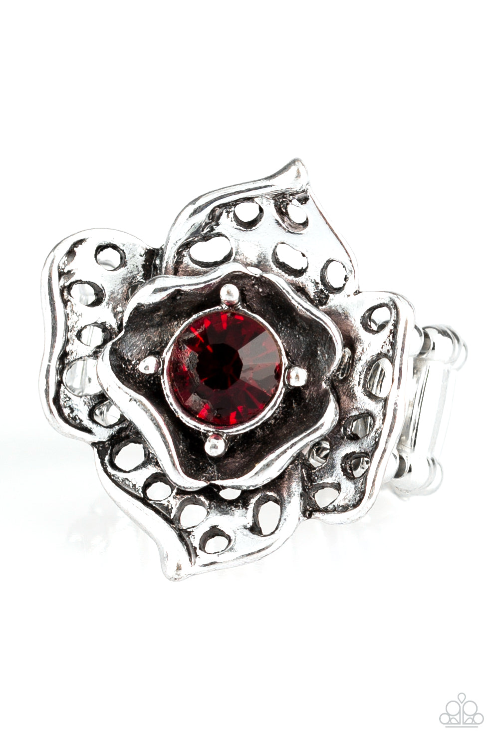 Glowing Gardens - Red (R674)