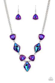 Glittering Geometrics - Purple (N1165)